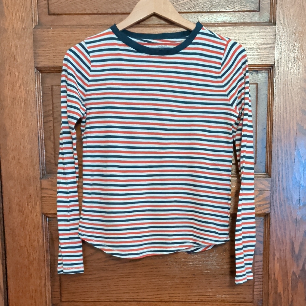 Madewell Multicolor Striped Long Sleeve Tee